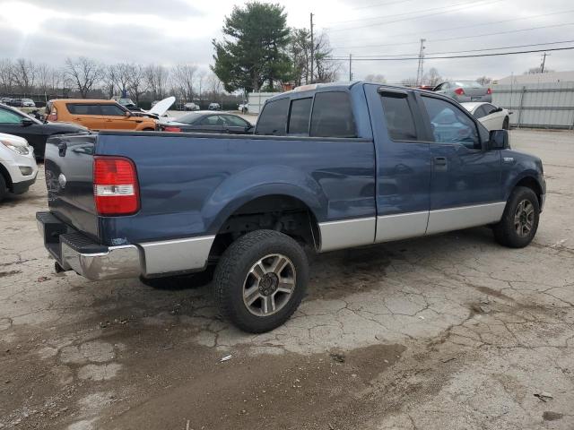 FORD F150 2006 blue 4dr ext flexible fuel 1FTPX12V96FB80299 photo #4