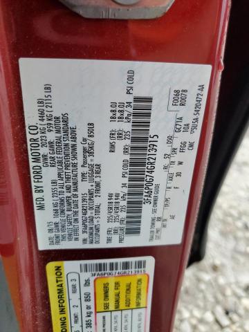 2016 FORD FUSION S - 3FA6P0G74GR213915
