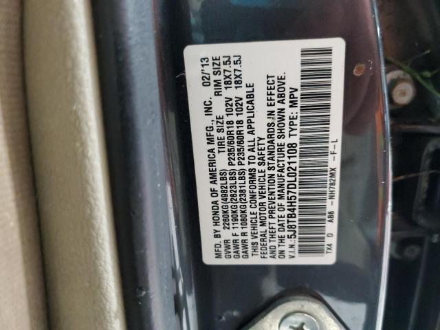 VIN 5J8TB4H57DL021108 2013 ACURA RDX no.13