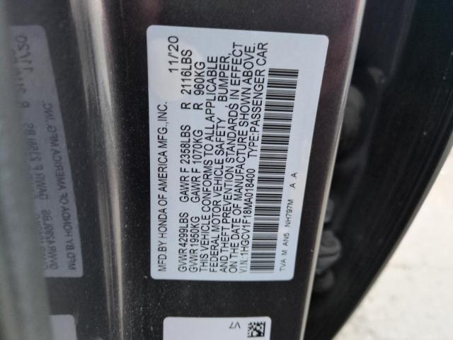 2021 HONDA ACCORD LX - 1HGCV1F18MA018400