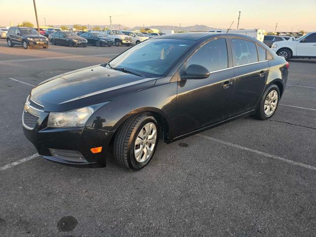 CHEVROLET CRUZE LS 2012 black sedan 4d gas 1G1PC5SH3C7190547 photo #3