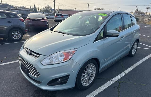 FORD C-MAX SEL 2013 blue  hybrid engine 1FADP5BU3DL539331 photo #3