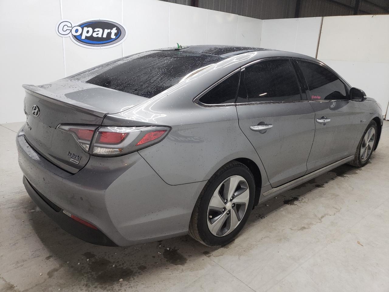 Lot #3026063945 2017 HYUNDAI SONATA HYB