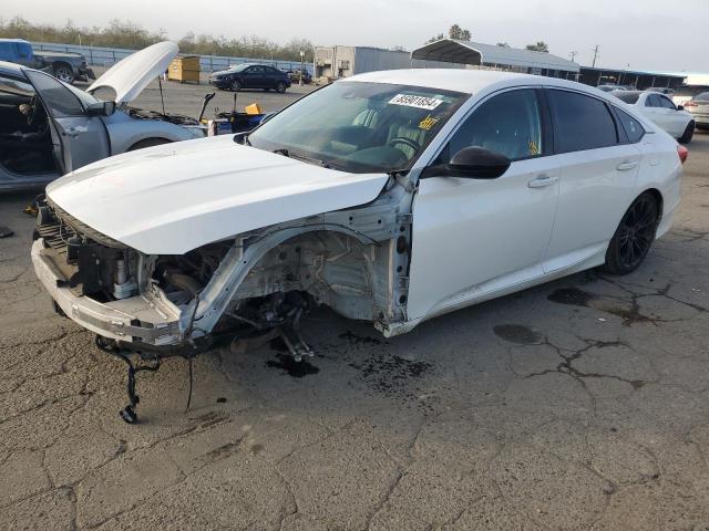 HONDA ACCORD SPO 2021 white  gas 1HGCV1F44MA020946 photo #1