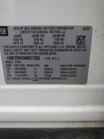 2022 BUICK ENVISION A - LRBFZRR43ND077308
