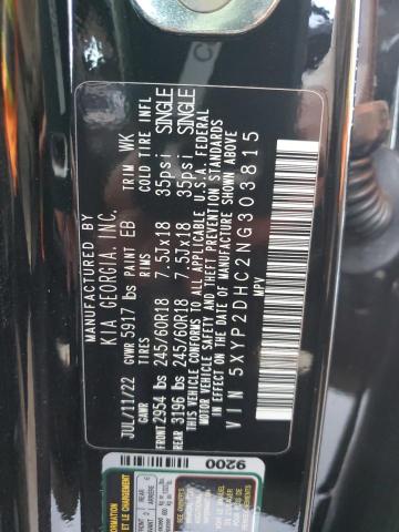 2022 KIA TELLURIDE - 5XYP2DHC2NG303815
