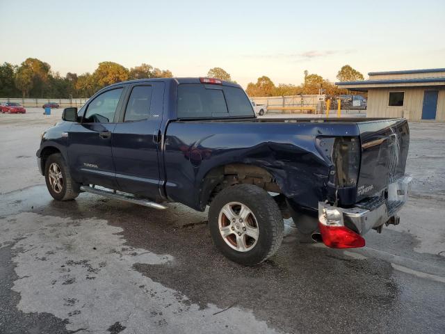 TOYOTA TUNDRA DOU 2007 blue  gas 5TFRV54177X007960 photo #3