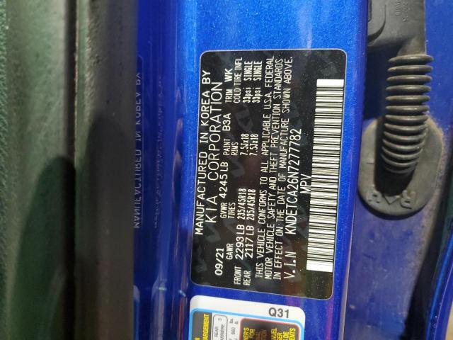 2022 KIA SELTOS SX KNDETCA26N7277782