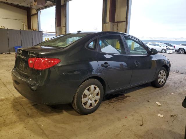 HYUNDAI ELANTRA GL 2008 black  gas KMHDU46D78U501345 photo #4