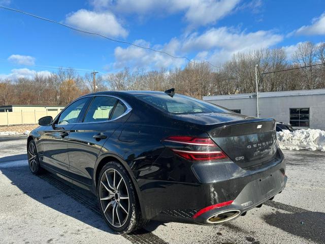 GENESIS G70 BASE 2025 black  gas KMTG34SC7SU149071 photo #3