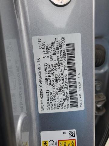 VIN 1HGCV1F35JA139883 2018 HONDA ACCORD no.13