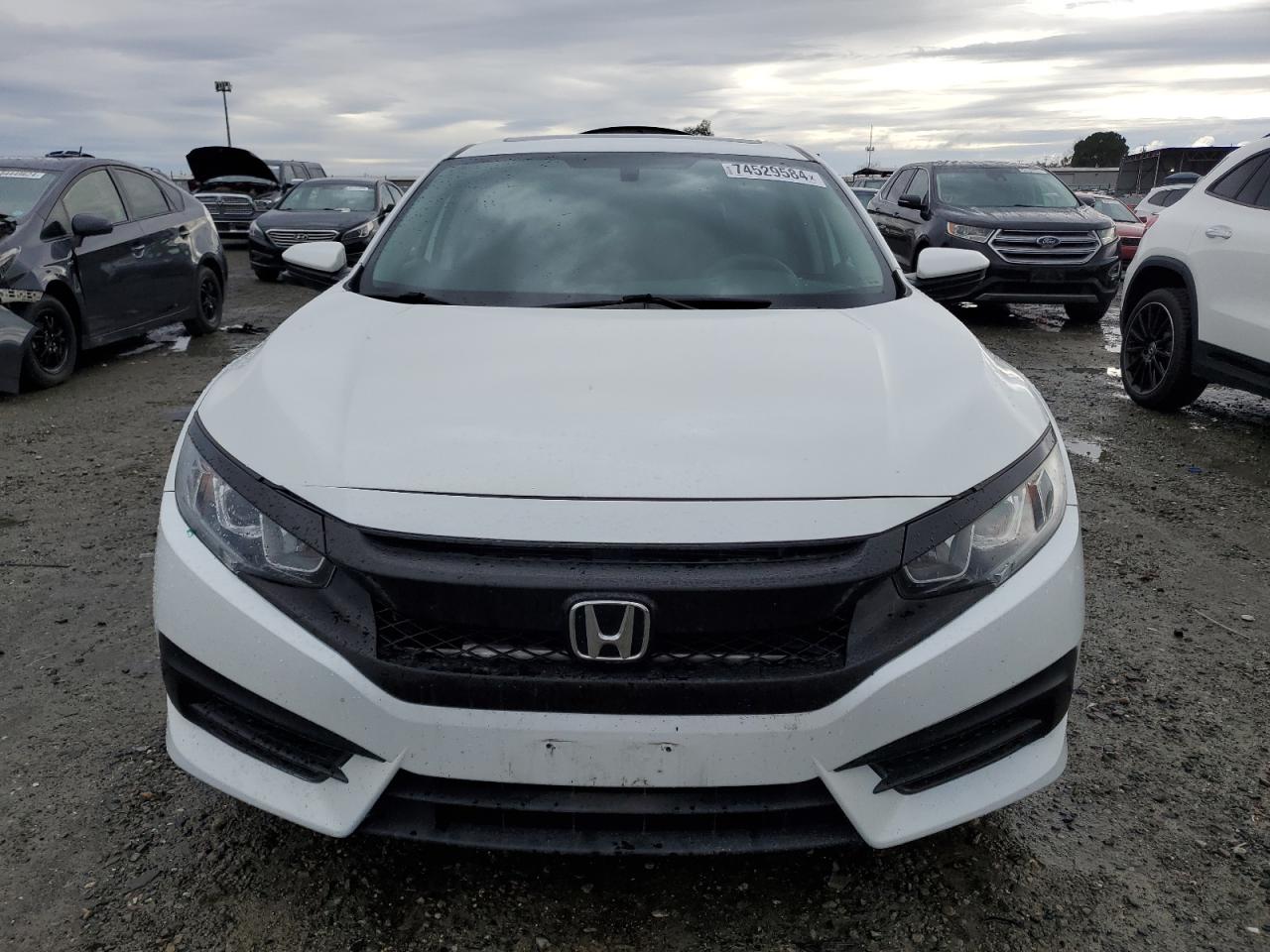 Lot #3034386144 2018 HONDA CIVIC EX