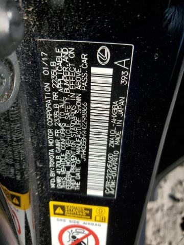 2017 LEXUS CT 200 JTHKD5BH9H2298866