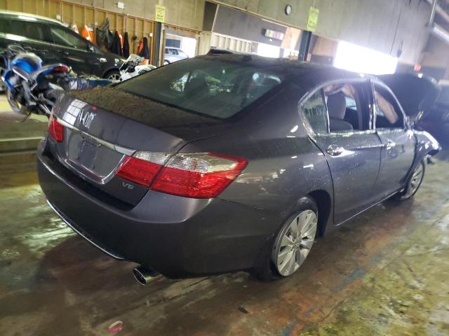 HONDA ACCORD EXL 2014 gray  gas 1HGCR3F80EA019457 photo #4