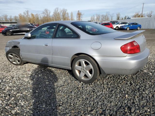 ACURA 3.2CL TYPE 2001 silver  gas 19UYA42631A022614 photo #3