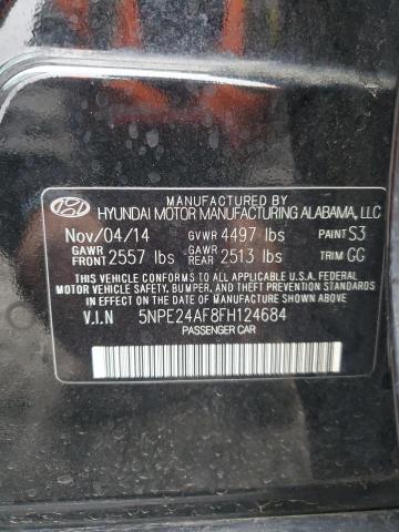 2015 HYUNDAI SONATA SE - 5NPE24AF8FH124684