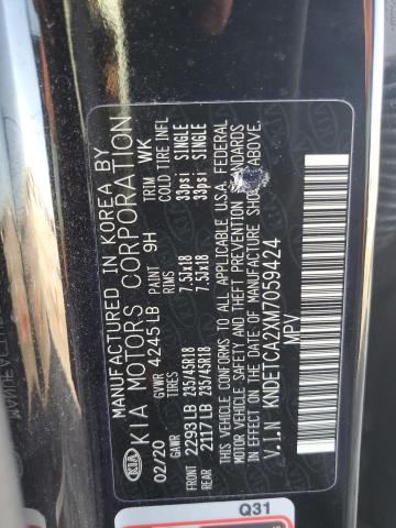 2021 KIA SELTOS SX KNDETCA2XM7059424