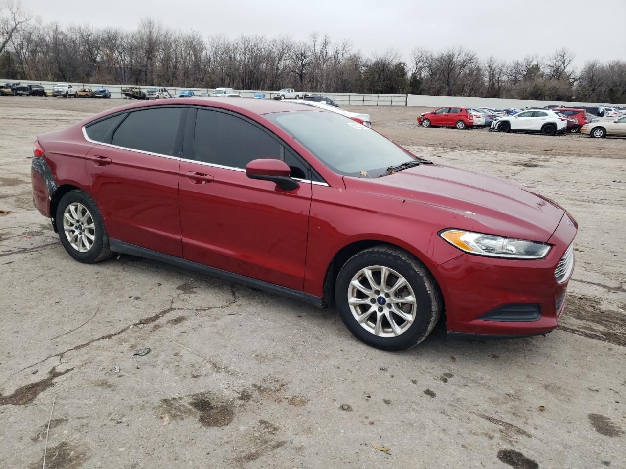 Lot #3034487814 2015 FORD FUSION S