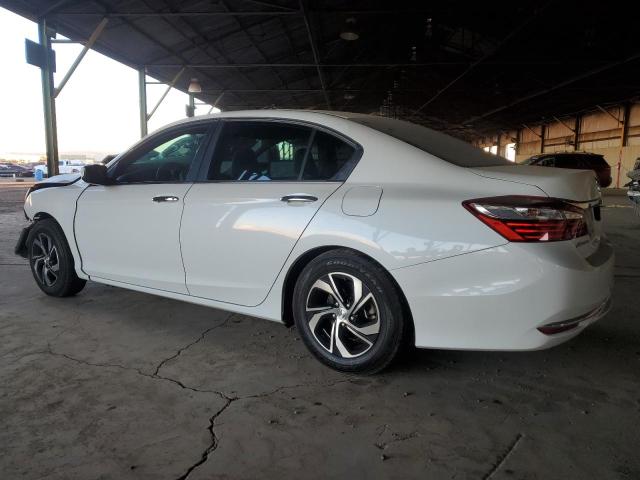 HONDA ACCORD LX 2016 white  gas 1HGCR2F3XGA197085 photo #3