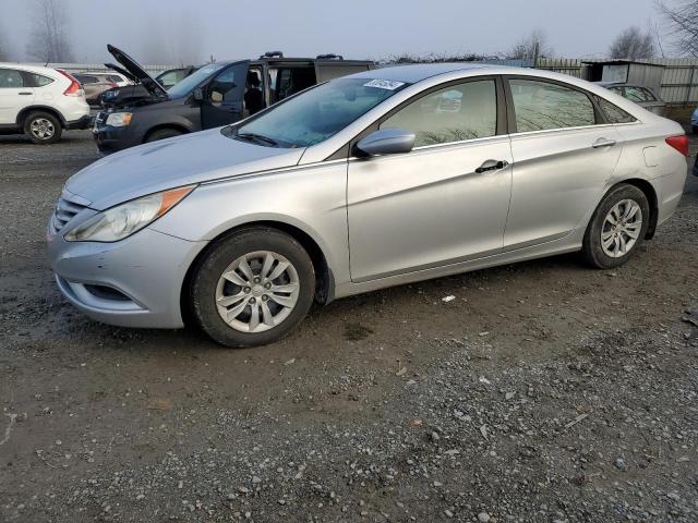 HYUNDAI SONATA GLS 2013 silver sedan 4d gas 5NPEB4AC9DH607829 photo #1