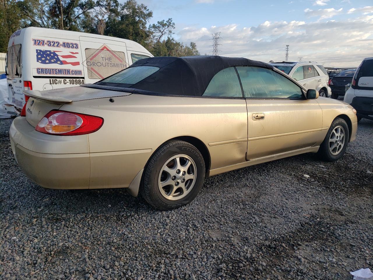 Lot #3024166907 2002 TOYOTA CAMRY SOLA