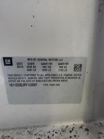 2015 CHEVROLET MALIBU 1LT - 1G11C5SL0FF120587