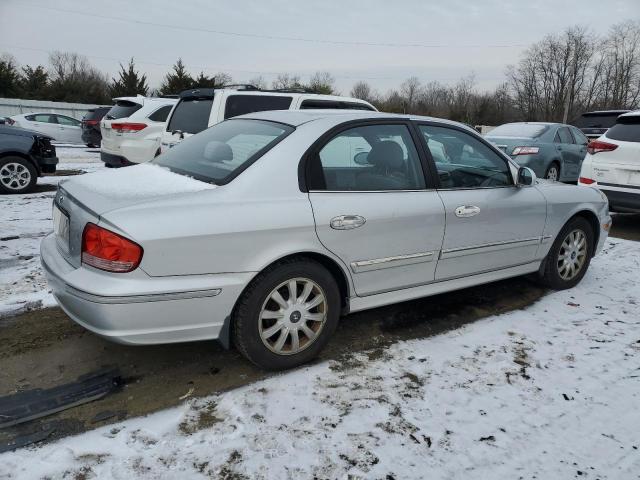 HYUNDAI SONATA GLS 2005 silver  gas KMHWF35H45A124178 photo #4