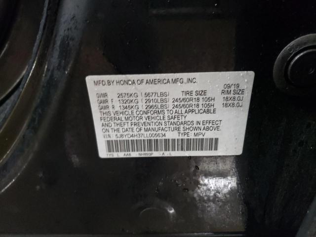2020 ACURA MDX - 5J8YD4H37LL005634