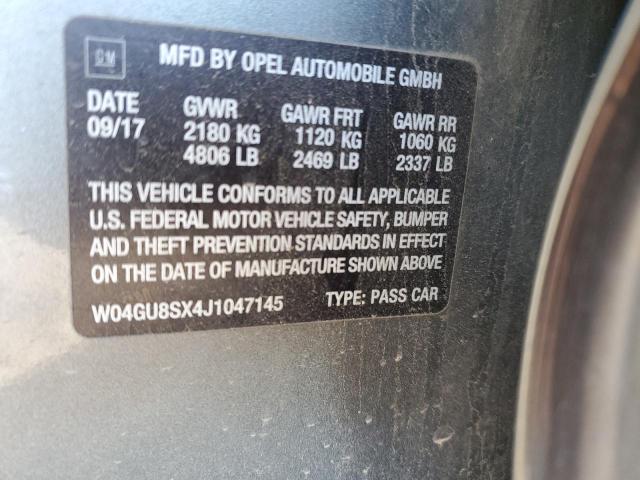 2018 BUICK REGAL TOUR W04GU8SX4J1047145