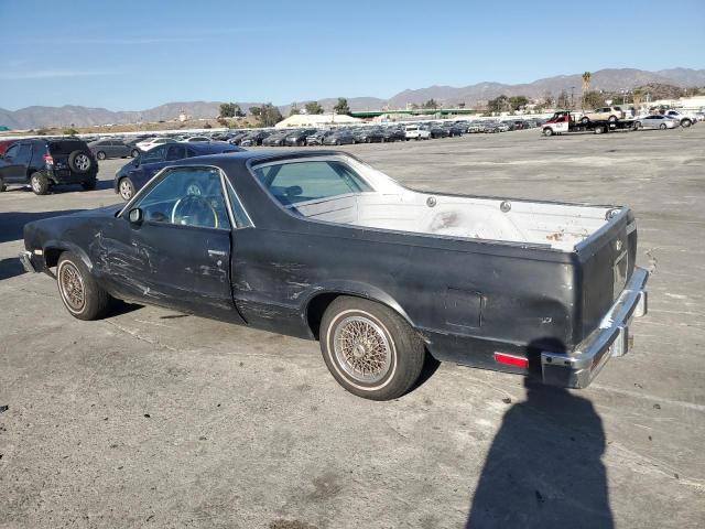 CHEVROLET EL CAMINO 1984 black pickup gas 1GCCW80H6ER181690 photo #3