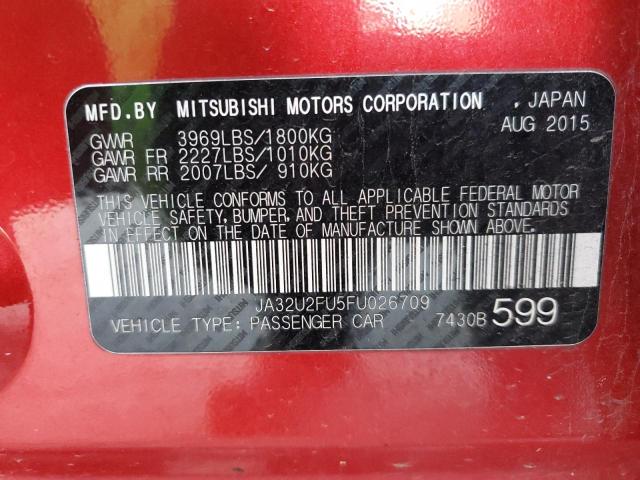 2015 MITSUBISHI LANCER ES - JA32U2FU5FU026709