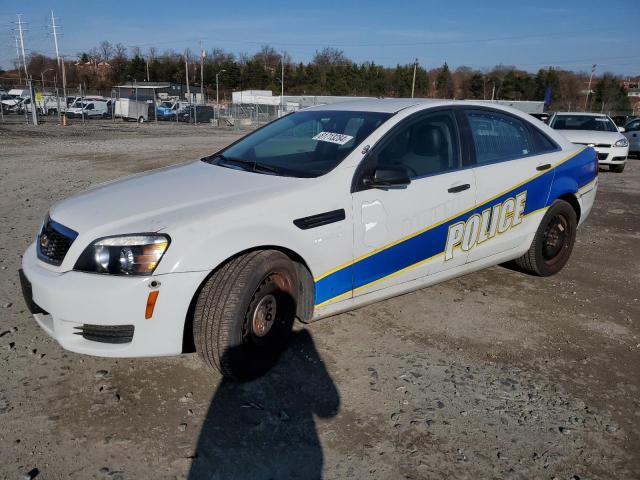 CHEVROLET CAPRICE PO 2014 white sedan 4d gas 6G3NS5U37EL961253 photo #1