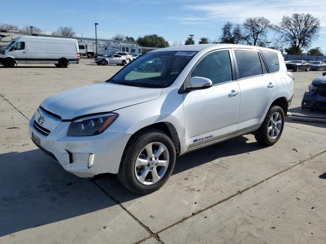 TOYOTA RAV4 EV 2014 white  electric 2T3YL4DV8EW002525 photo #1