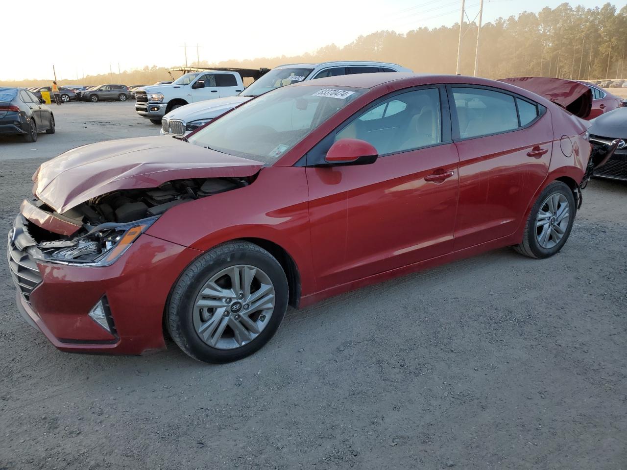 Lot #3027030784 2020 HYUNDAI ELANTRA SE