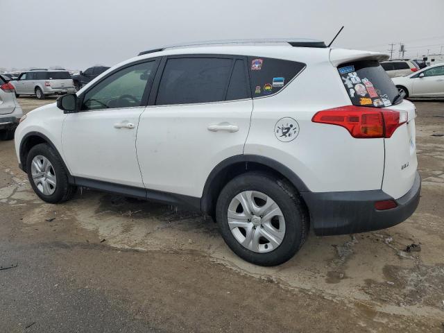 TOYOTA RAV4 LE 2013 white 4dr spor gas JTMBFREV9DD040950 photo #3