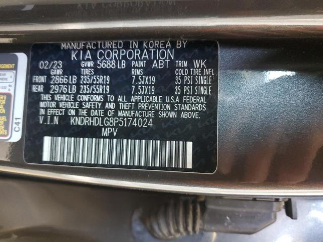 VIN KNDRHDLG8P5174024 2023 KIA SORENTO no.14