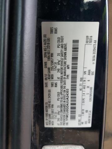 VIN 1FMCU0GD4JUA24303 2018 FORD ESCAPE no.13