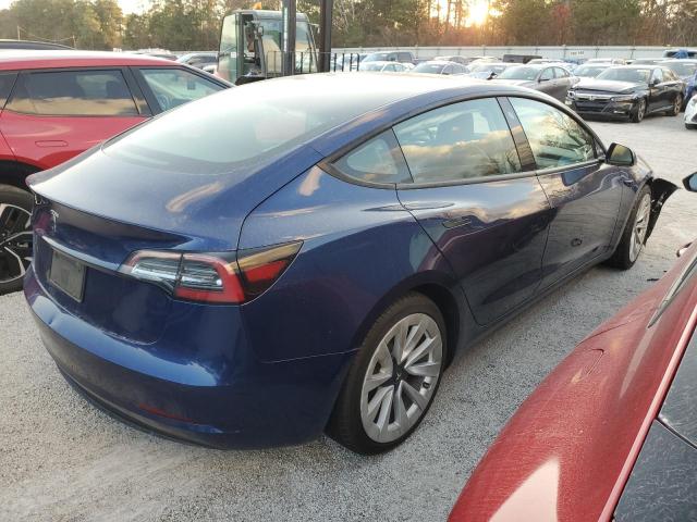 VIN 5YJ3E1EAXNF372279 2022 TESLA MODEL 3 no.3