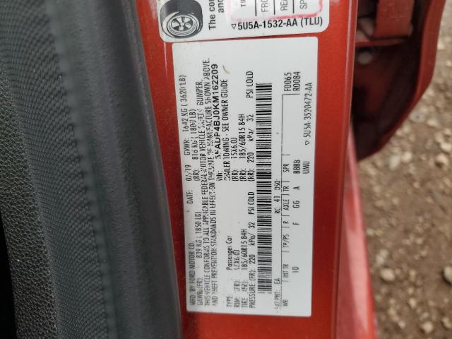 2019 FORD FIESTA SE - 3FADP4BJ0KM162209