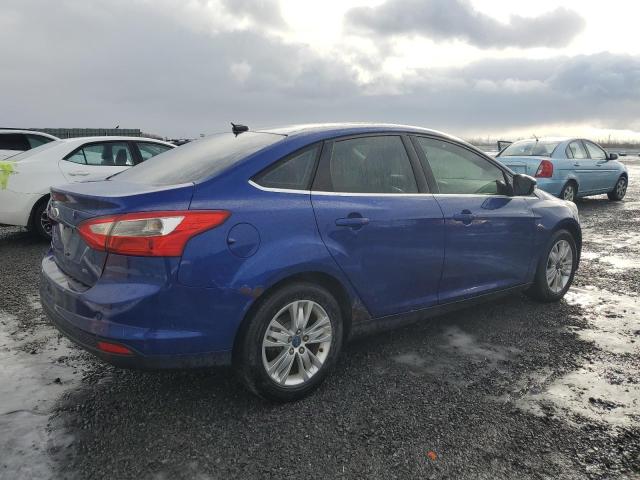 FORD FOCUS SEL 2012 blue  gas 1FAHP3H29CL239769 photo #4