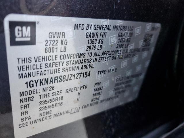 2018 CADILLAC XT5 - 1GYKNARS8JZ127154