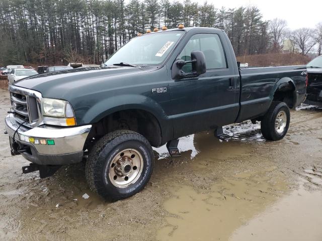 FORD F350 SRW S 2004 green  gas 1FTSF31L94EE04201 photo #1