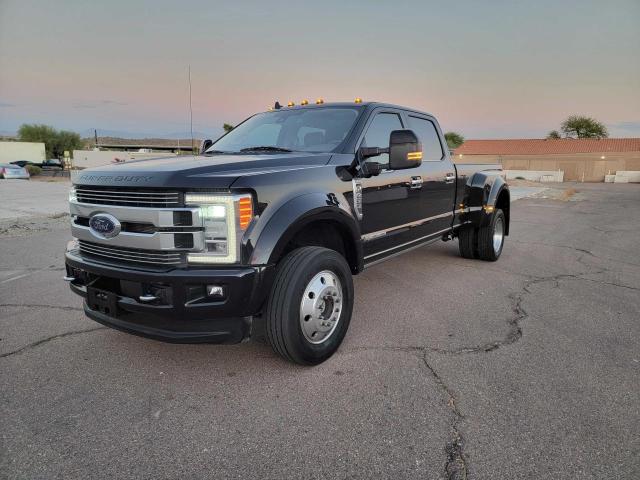 FORD F450 SUPER 2019 black  diesel 1FT8W4DT3KEF69296 photo #3