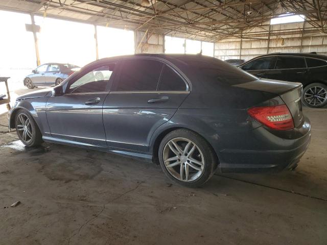 MERCEDES-BENZ C 250 2013 charcoal sedan 4d gas WDDGF4HB2DR253452 photo #3