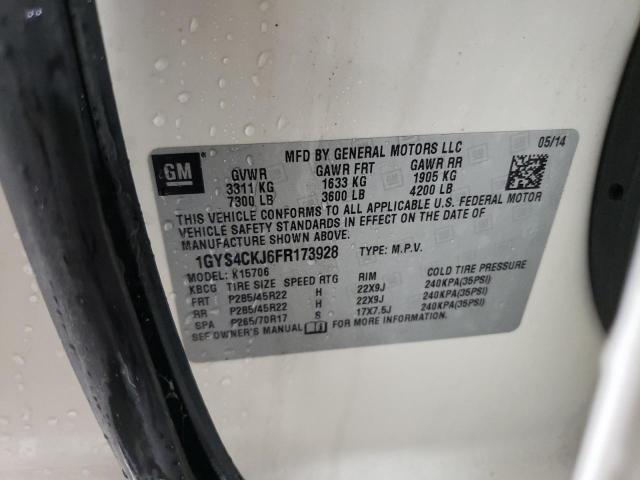 2015 CADILLAC ESCALADE P - 1GYS4CKJ6FR173928