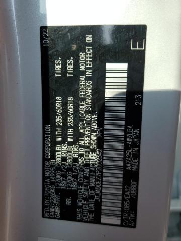 2023 LEXUS NX 250 JTJADCEZ7P2002342