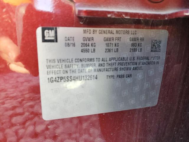 2017 BUICK LACROSSE E - 1G4ZP5SS4HU132614