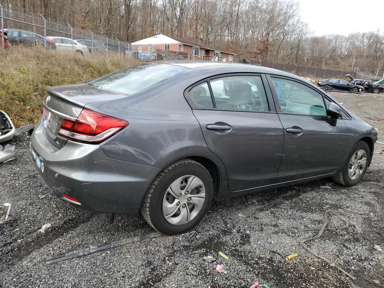 Lot #3028649296 2013 HONDA CIVIC LX