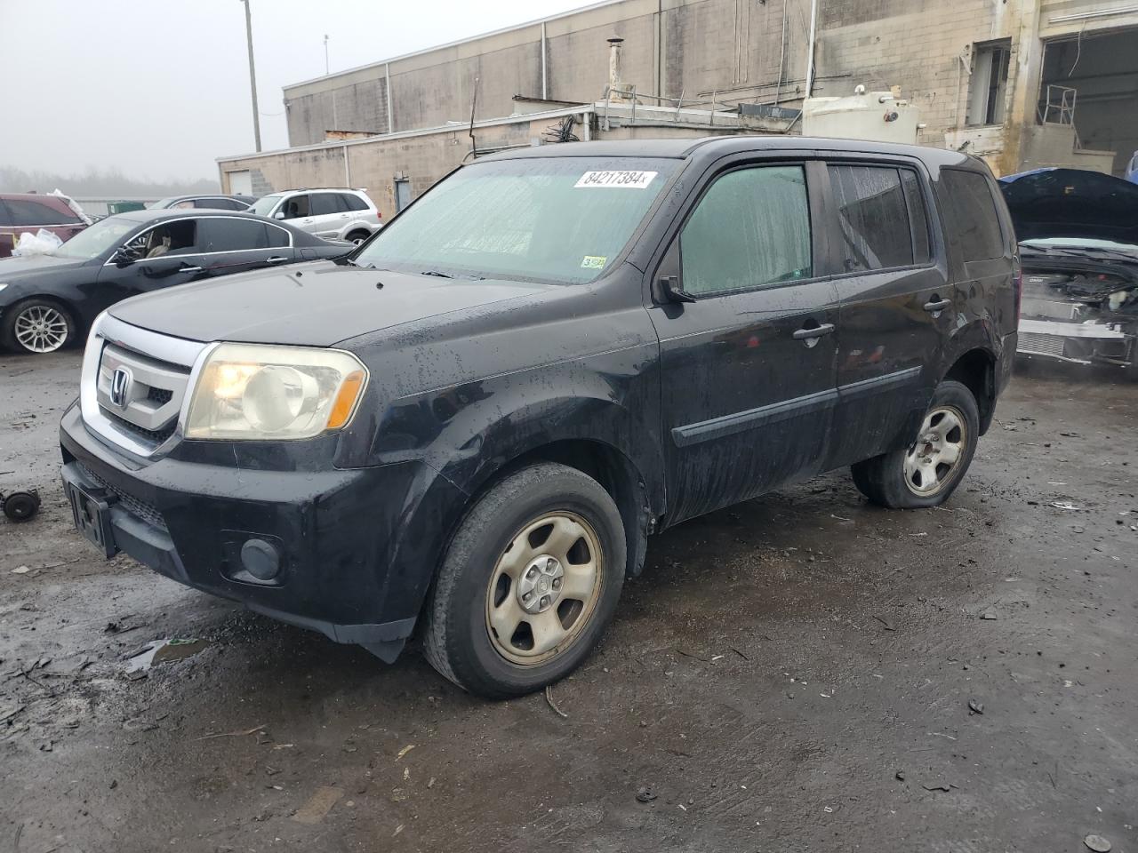 Lot #3032514230 2009 HONDA PILOT LX