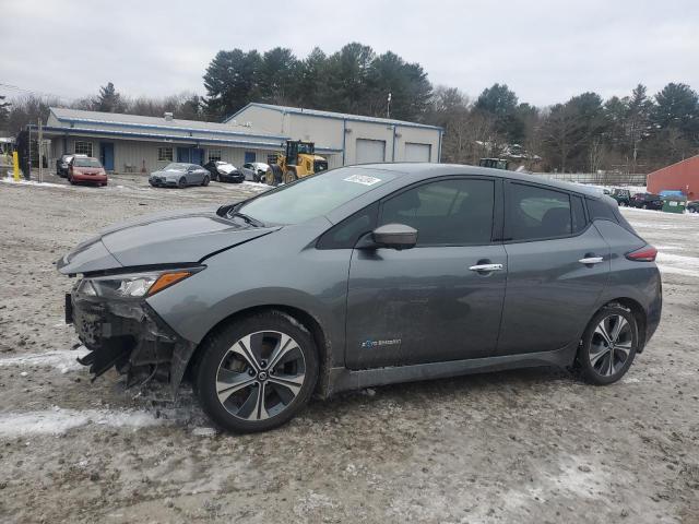 NISSAN LEAF S 2018 gray  electric 1N4AZ1CP9JC313126 photo #1